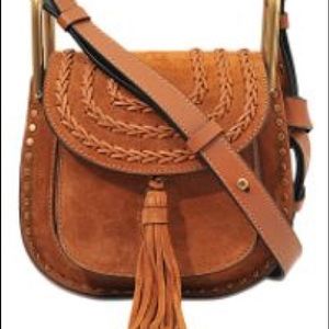 Chloe Hudson mini in camel suede